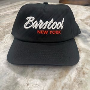 NEW Barstool New York Retro Black with Orange